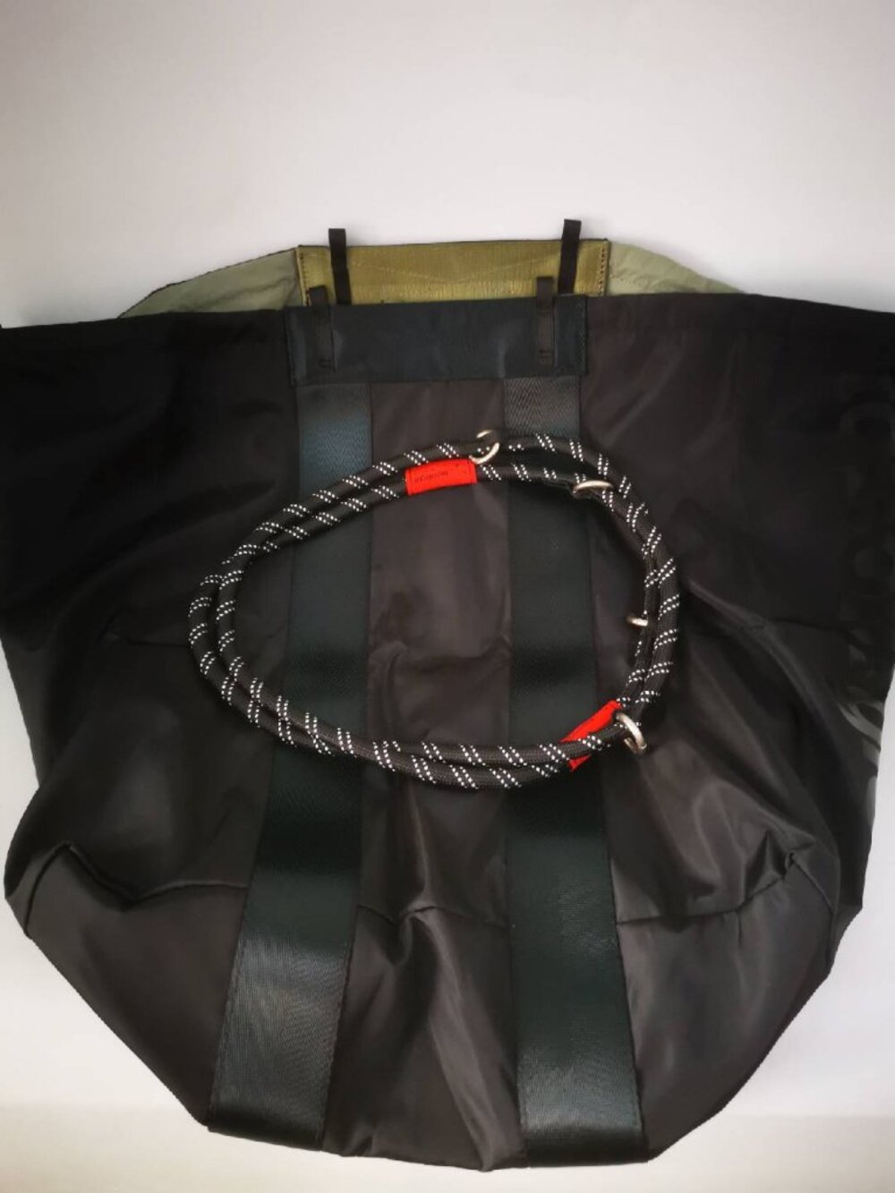 Pre-owned Topologie Tote Bag Travel Bag Sports Gym Bag Black Unisex